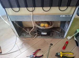 Ремонт холодильника Indesit на вулиці Авдєєва-Чорноморського в Одесі: не охолоджувала нижня камера Ремонт холодильника Indesit на вулиці Авдєєва-Чорноморського в Одесі: не охолоджувала нижня камера