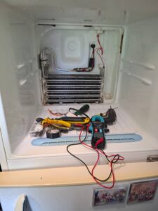 Ремонт холодильника LG No Frost в Одесі: заміна датчиків випарника на вул. Академіка Корольова